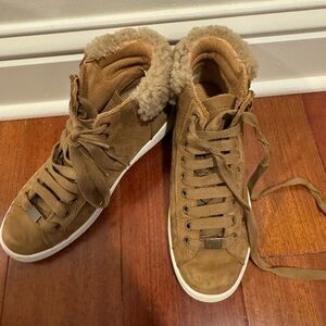 UGG Women's Brown High-Top Sneakers